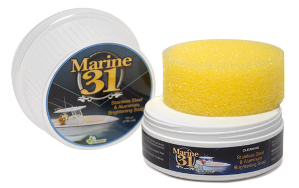 Marine 31 Stainless Steel & Aluminum Brightening Soap 10 oz