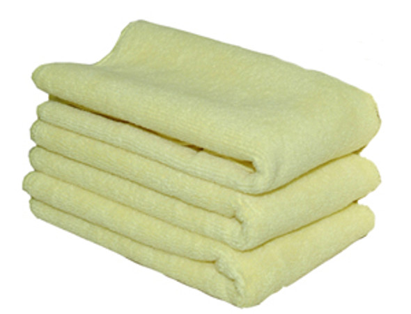 Yellow All Purpose Microfiber Towels 3 Pack