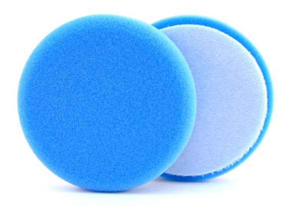 Single 5.5 x 1.25 Inch Hydro-Tech Cyan Advanced Cutting Foam Pad