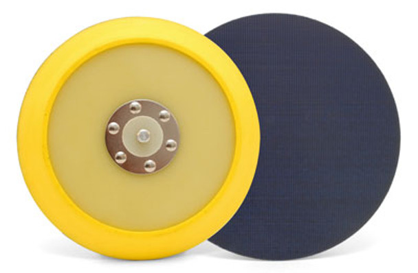 Dual-Action Hook & Loop Flexible Backing Plate 6"