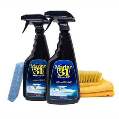 Geek Center - Auto Detailing Tips - Marine 31 Mildew Stain Remover Home  Guide 