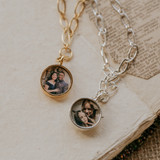 sample view of both The Silver Hope Photo Locket and The Gold Hope Picture Locket