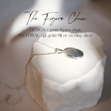 2mm figaro chain in 14k gold vermeil or sterling silver