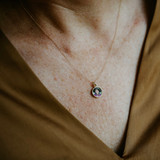 The Ellen Locket in 14k Solid Gold