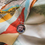 Locket for COVID Nurse Who Has Had Limited Contact with Her Son