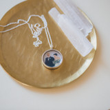 A photo locket gift for her mother