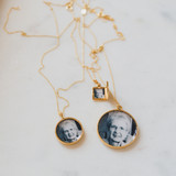 Gold Lockets of Grandmother on Mother's Day for Mom