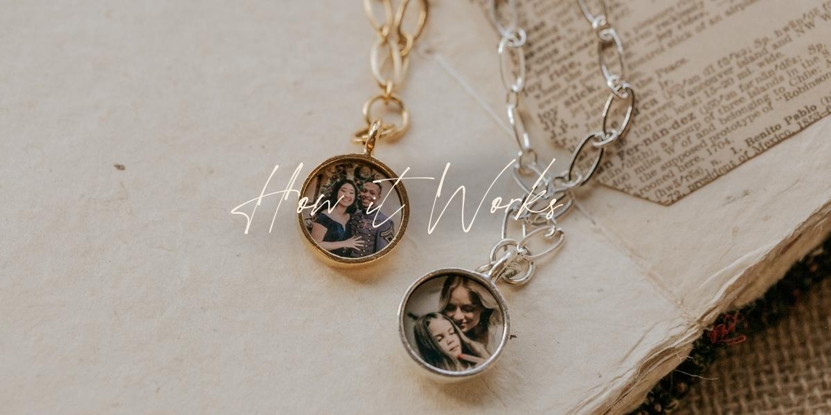 Personalized Photo Heart Projection Necklace – My Charm Necklace