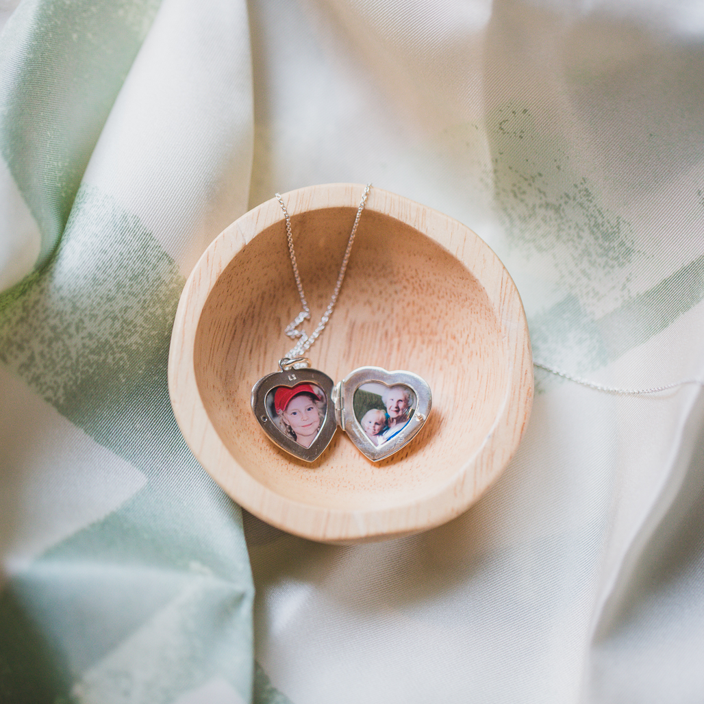 "Roxie Belle, Our Sweet Angel" - Locket Sisters