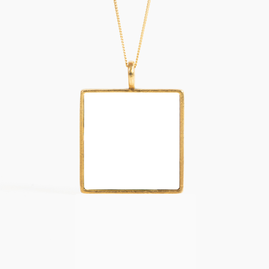 Square Long Locket Shape