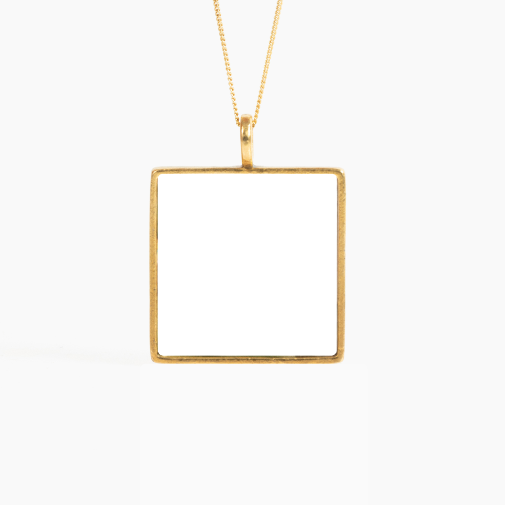 Square Long Locket Shape