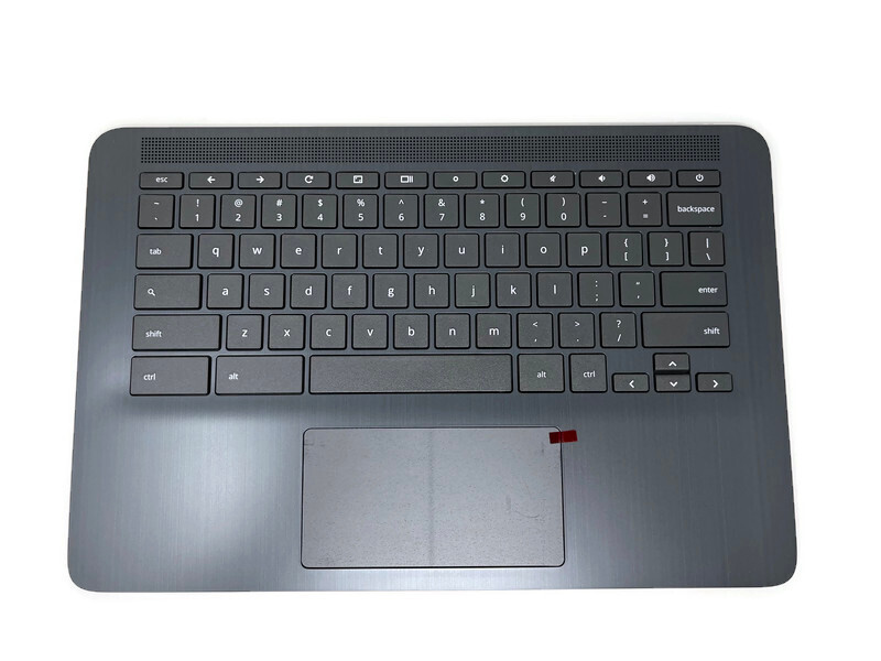 HP 14 G6 Chromebook Palmrest w/ Keyboard & Touchpad L90459-001