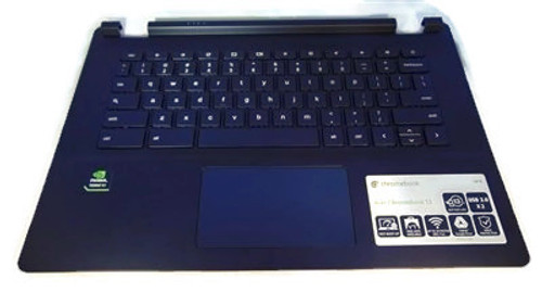 Acer C810 Chromebook Palmrest w/Keyboard & Touchpad
