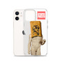 Doryphoros statue with a Tostarica cookie on an iPhone 15 Pro, iPhone 14 Pro, iPhone 13 Pro, or iPhone 16 Pro case | BySuperpuesto