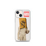 Doryphoros statue with a Tostarica cookie on an iPhone 15 Pro, iPhone 14 Pro, iPhone 13 Pro, or iPhone 16 Pro case | BySuperpuesto