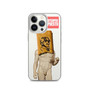 Doryphoros statue with a Tostarica cookie on an iPhone 15 Pro, iPhone 14 Pro, iPhone 13 Pro, or iPhone 16 Pro case | BySuperpuesto