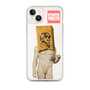 Doryphoros statue with a Tostarica cookie on an iPhone 15 Pro, iPhone 14 Pro, iPhone 13 Pro, or iPhone 16 Pro case | BySuperpuesto