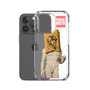 Doryphoros statue with a Tostarica cookie on an iPhone 15 Pro, iPhone 14 Pro, iPhone 13 Pro, or iPhone 16 Pro case | BySuperpuesto