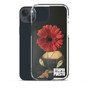 Raphael's portrait of La Mita with a red flower on an iPhone 15 Pro, iPhone 14 Pro, iPhone 13 Pro, or iPhone 16 Pro case | BySuperpuesto
