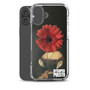 Raphael's portrait of La Mita with a red flower on an iPhone 15 Pro, iPhone 14 Pro, iPhone 13 Pro, or iPhone 16 Pro case | BySuperpuesto