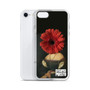 Raphael's portrait of La Mita with a red flower on an iPhone 15 Pro, iPhone 14 Pro, iPhone 13 Pro, or iPhone 16 Pro case | BySuperpuesto