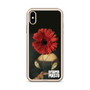 Raphael's portrait of La Mita with a red flower on an iPhone 15 Pro, iPhone 14 Pro, iPhone 13 Pro, or iPhone 16 Pro case | BySuperpuesto