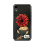 Raphael's portrait of La Mita with a red flower on an iPhone 15 Pro, iPhone 14 Pro, iPhone 13 Pro, or iPhone 16 Pro case | BySuperpuesto
