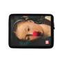 Classic portrait with a whimsical clown nose on a laptop sleeve (13" or 15") | BySuperpuesto