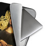 Mona Lisa with tagliatelle pasta hair on a Laptop Sleeve
