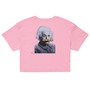 Relativity's 'stache | Women’s Crop Tee
