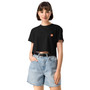 Red Flower | Women’s Crop Tee