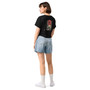 Red Flower | Women’s Crop Tee