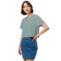 Red Flower | Women’s Crop Tee