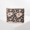 Hibiscus Print Pouch - Nude