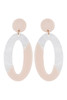 Kana Drop Earrings in Ivory