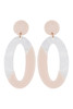 Kana Drop Earrings in Ivory