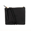 Jem Black Pebble Clutch
