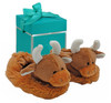 Jomanda - Highland Coo Baby Slippers