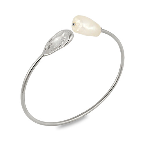 Atlantic Bangle Silver