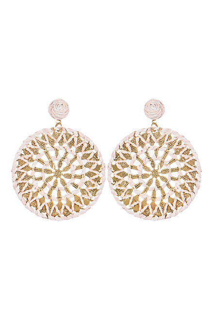 Masai Circular Earring in Blush