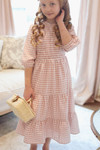 Cherry Blossom Stroll Dress for Girls