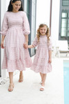 Cherry Blossom Stroll Dress for Girls