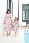 Cherry Blossom Stroll Dress for Girls