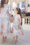 Waltzing in Watercolors Dress for Girls