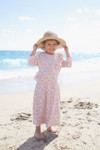 Sunkissed in Seaside Swim Dress for Girls