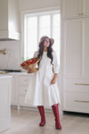 The Essential White Denim Dress