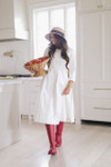The Essential White Denim Dress