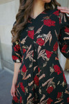 Midnight Rose Dress