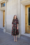 Midnight Rose Dress