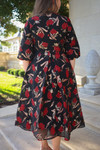 Midnight Rose Dress